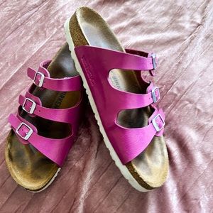 Fuchsia Birkenstock Florida size 39